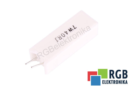 REZISTENȚĂ RES-40-OHM-7W-12-9-38 40OHM