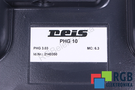 PHG10 REIS ROBOTICS ID.NR. 2140350 PANTIDANTIV TEACH