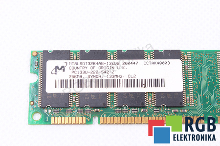 MT8LSDT3264AG-13ED2 MICRON PC133U-222-542-Z MEMORIE SDRAM