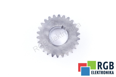 ROATĂ DINȚATĂ ELICOIDALĂ 65X57MM CUREA 36MM AX 28MM PANĂ 6X2MM Z=26