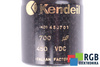CONDENSATOR K01450701 KENDEIL 400UF, 450VDC CONDENSATOR