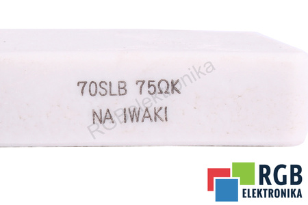REZISTENȚĂ 70SLB IWAKI 75OHM