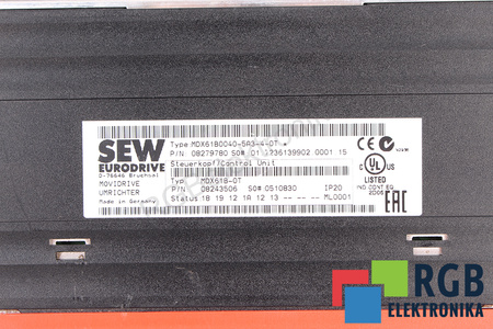 MDX61B0040-5A3-4-0T SEW EURODRIVE MOVIDRIVE