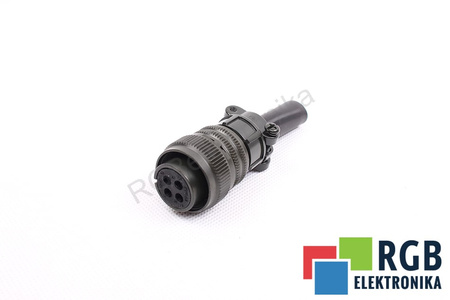 A06B-6079-K812#D RP EUMAX PENTRU AIS, AIF FANUC 4 PIN MUFĂ FEMELĂ DREAPTĂ