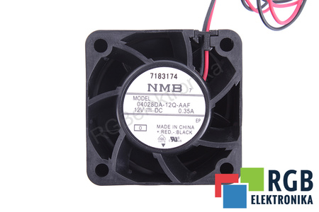 04028DA-12Q-AAF NMB TECHNOLOGIES 40X40X28MM, 12V, 0.35A EVANTAI