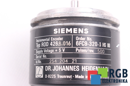ROD426.B.016 HEIDENHAIN ID.NR.254204-21 6FC9-320-3HS CODER