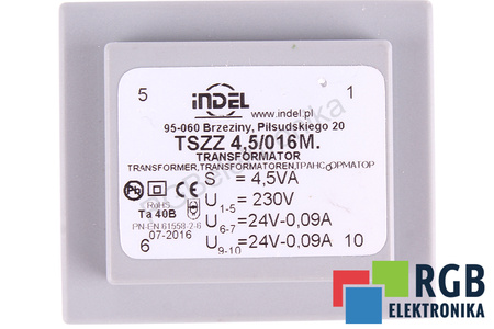 TSZZ4/2X24V INDEL TSZZ4.5/016M