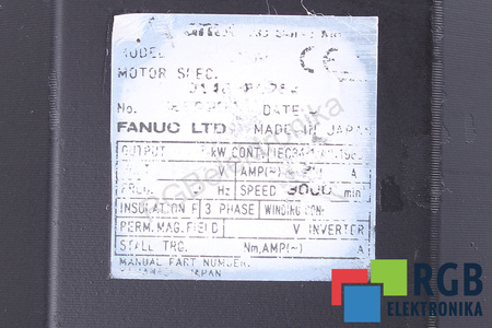 A06B-0148-B075#7076 FANUC STATOR
