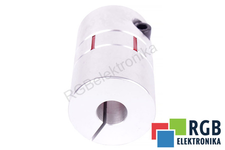 YH10-40-14-20-66 D=40MM D1/D2=14MM/20MM L=66MM ALUMINIUM CUPLAJ FLEXIBIL CU FĂLCI