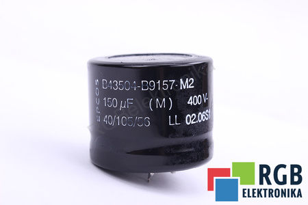 CONDENSATOR B43504-B9157-M2 EPCOS 40/105/56 150UF, 450V CONDENSATOR