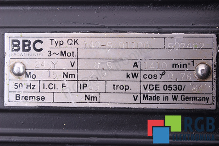 QK140-5 BBC BROWN BOVERI