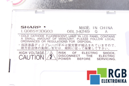 LQ085Y3DG03 SHARP MATRICE LCD