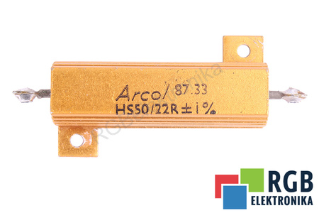 REZISTENȚĂ HS50 ARCOL 22OHM REZISTENȚĂ