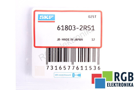 61803-2RS1 SKF 17X26X5 RULMENT