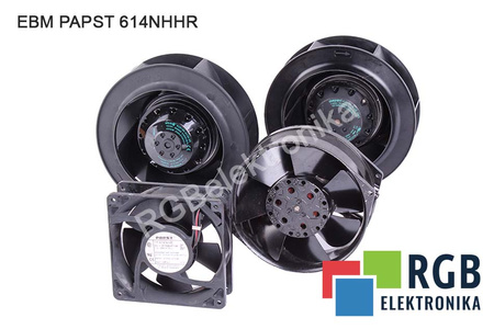 614NHHR EBM PAPST 60X60X25MM, 24V EVANTAI