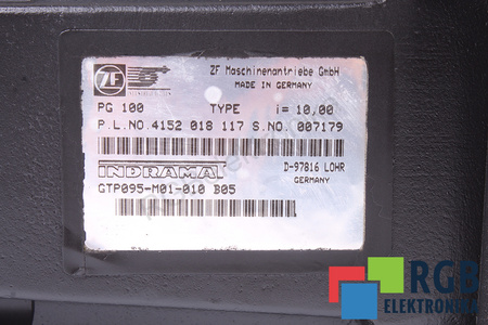 PG100 ZF GTP095-M01-010B05 I=10 CUTIE DE VITEZE