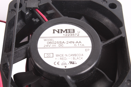 06025SA-24N-AA NMB TECHNOLOGIES 60X60X25MM, 24V EVANTAI
