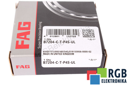 B7204-C-T-P4S-UL FAG 20X47X14 RULMENT