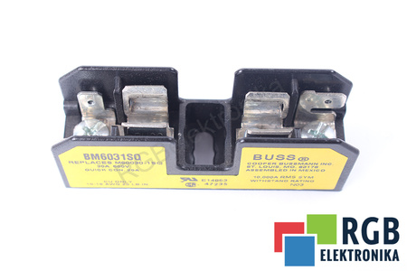 BAZA SIGURANȚEI BM6031SQ BUSSMANN 30A, 600V