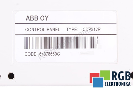CDP312R ABB CONTROL ȘI PANOU DE CONTROL