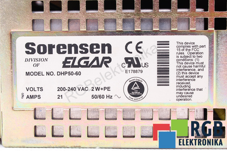 DHP50-60 AMETEK SORENSEN/ELGAR