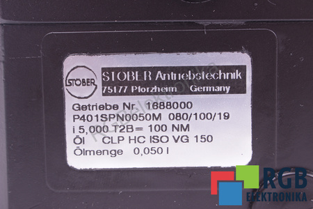 P401SPN0050M STOBER CUTIE DE VITEZE