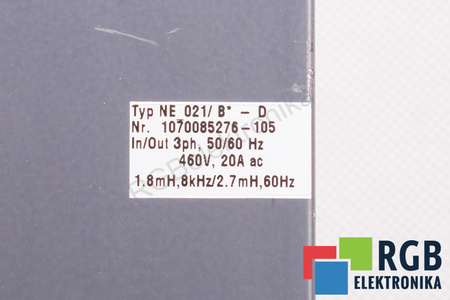 NE021/B-D BOSCH 1070085276-105 FILTRU