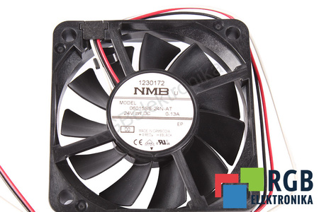 06015SS-24N-AT NMB TECHNOLOGIES 60X60X15MM, 24V, 0.13A EVANTAI