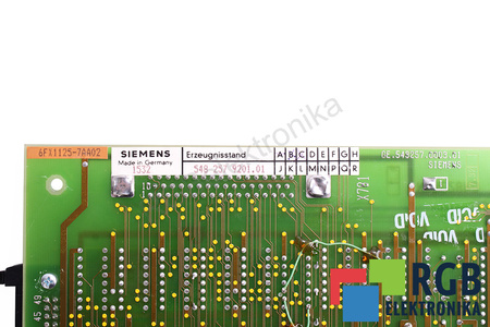 6FX1125-7AA02 SIEMENS PENTRU PIESE