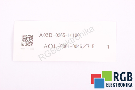 SIGURANŢĂ A60L-0001-0046#7.5 FANUC MP75 7.5A