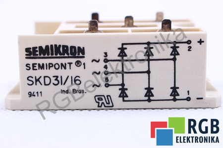 SKD31/16 SEMIKRON SEMIPONT 1 31A, 1600V
