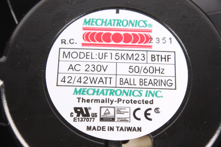 UF15KM23-BTHF MECHATRONICS FAN GROUP 172X150X55MM, 230V EVANTAI
