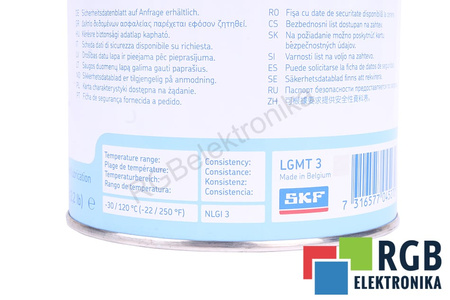 LGMT 3/1 SKF UNSOARE PENTRU RULMENȚI