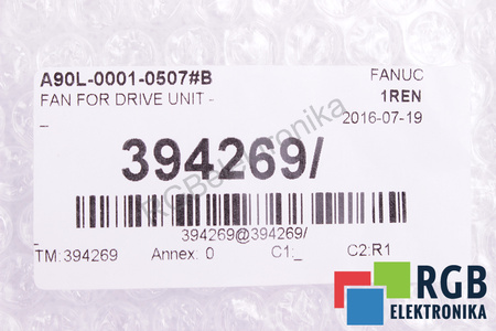 A90L-0001-0507#B FANUC 9WF0424F6D04 40X40X20MM, 24V EVANTAI