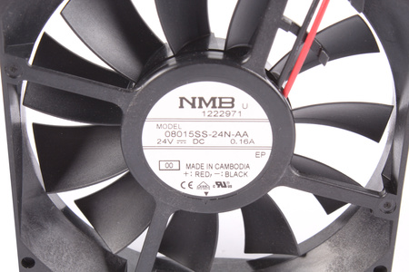 08015SS-24N-AA-00 NMB TECHNOLOGIES 80X80X15MM, 24V, 0.12A EVANTAI