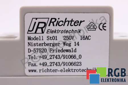 ST01 RICHTER ELEKTROTECHNIK 250V 16A CUIB