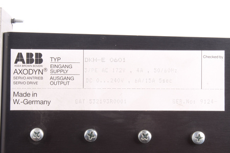 DKH-E0601 ABB AXODYN