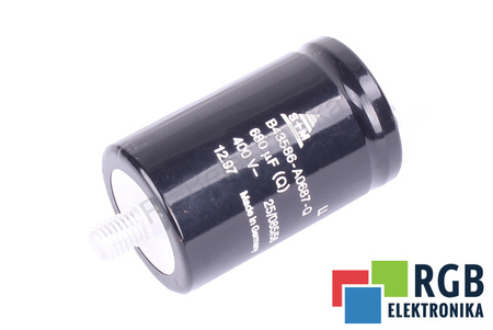 CONDENSATOR B43586-A0687-Q S+M 680UF, 400V