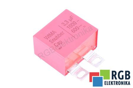 CONDENSATOR 3.3UF 1000VDC 600VAC WIMA SNUBBER MKP CONDENSATOR