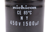 CONDENSATOR LNY2W152MSEG NICHICON 1500UF, 450V