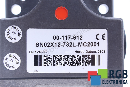 00-117-612 KUKA SN02X12-732L-MC2001 CUIB