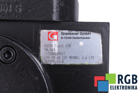 KS35H GRAESSNER 1235AH000017 I=6 CUTIE DE VITEZE