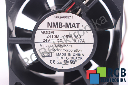 2410ML-05W-B69-B00 MINEBEA NMB-MAT 60X60X25MM, 24V, 0.17A EVANTAI
