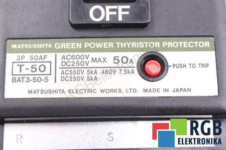 T-50 BAT3-50-5 MATSUSHITA ÎNTRERUPĂTOR MOTOR