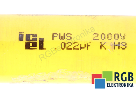 CONDENSATOR 2000V 0.22UF ICEL CONDENSATOR