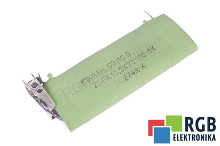 REZISTENȚĂ ZDFA10.5X30X80 KRAH-RWI 274 OHM REZISTENȚĂ
