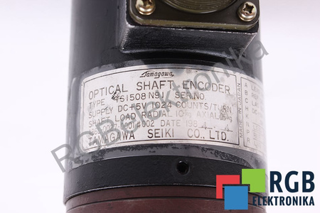 A86L-0027-0001#002 TAMAGAWA TS1508N91 OPTICAL SHAFT ENCODER
