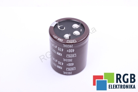 CONDENSATOR 26C04L NIPPON KMM105 470UF, 400VDC CONDENSATOR