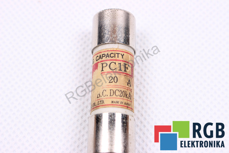 SIGURANŢĂ PC1F UTSUNOMIYA ELECTRIC CELLO-LITE DC20KA 20A, 500VAC, 250VDC SIGURANŢĂ