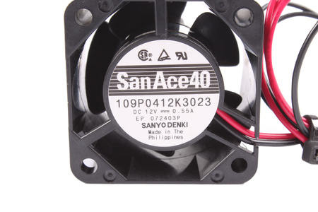 109P0412K3023 SANYO DENKI 40X40X28MM, 12V  EVANTAI